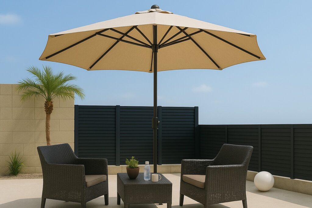 潮風を感じる開放的なスペース